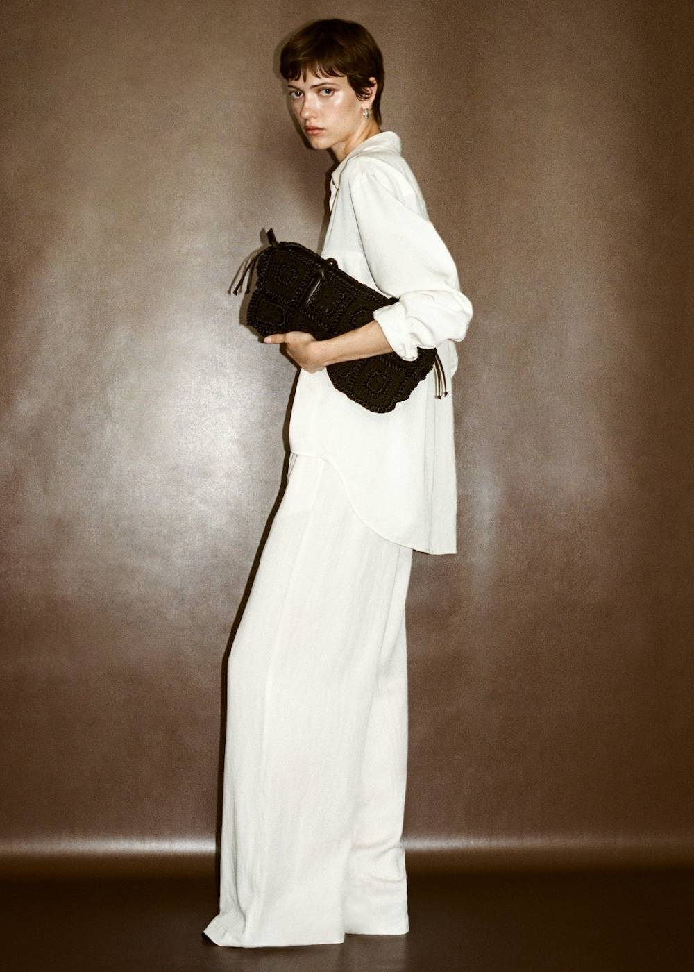 Mango Wideleg-Hose Aus Lyocell