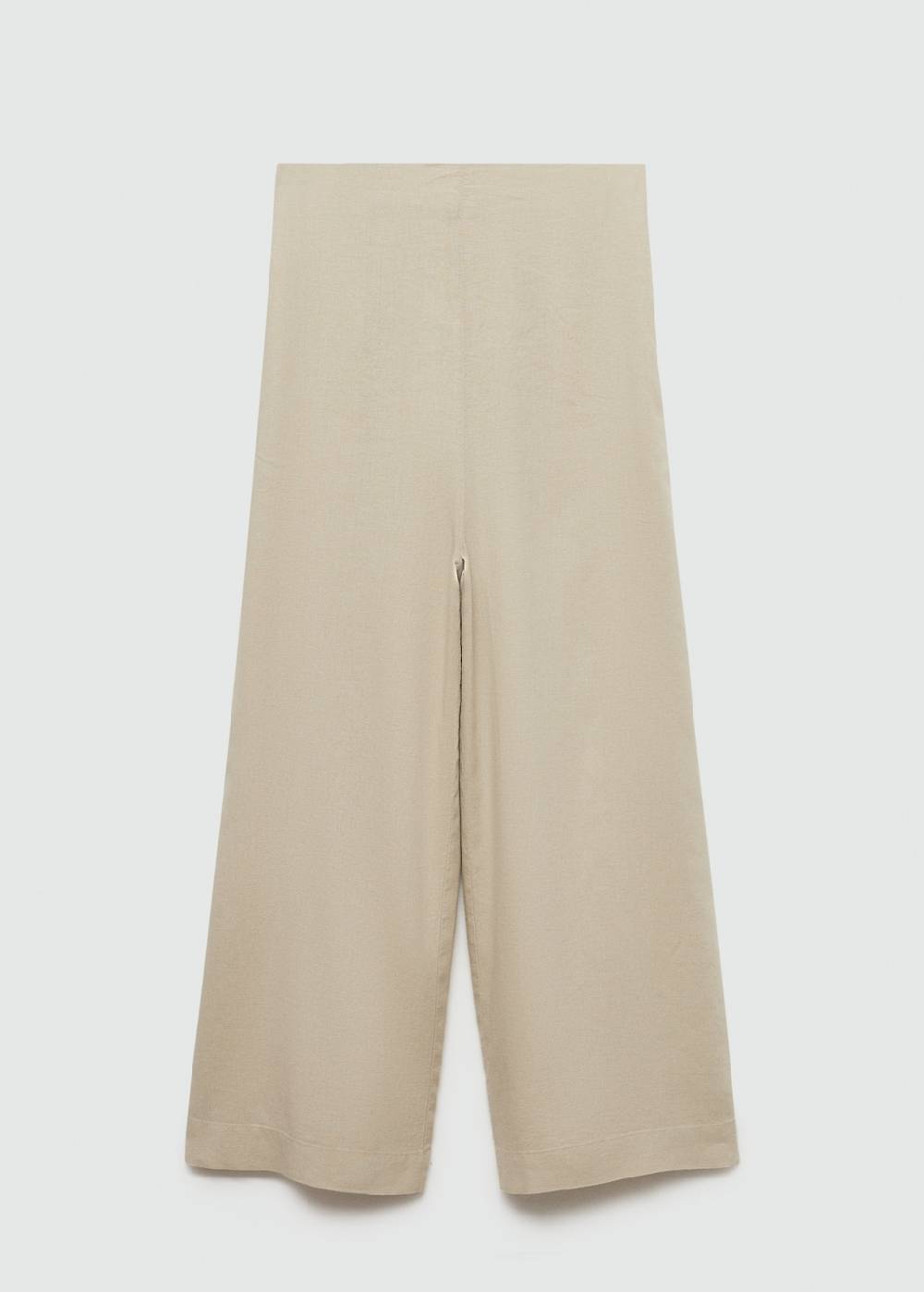 Mango Wideleg-Leinenhose