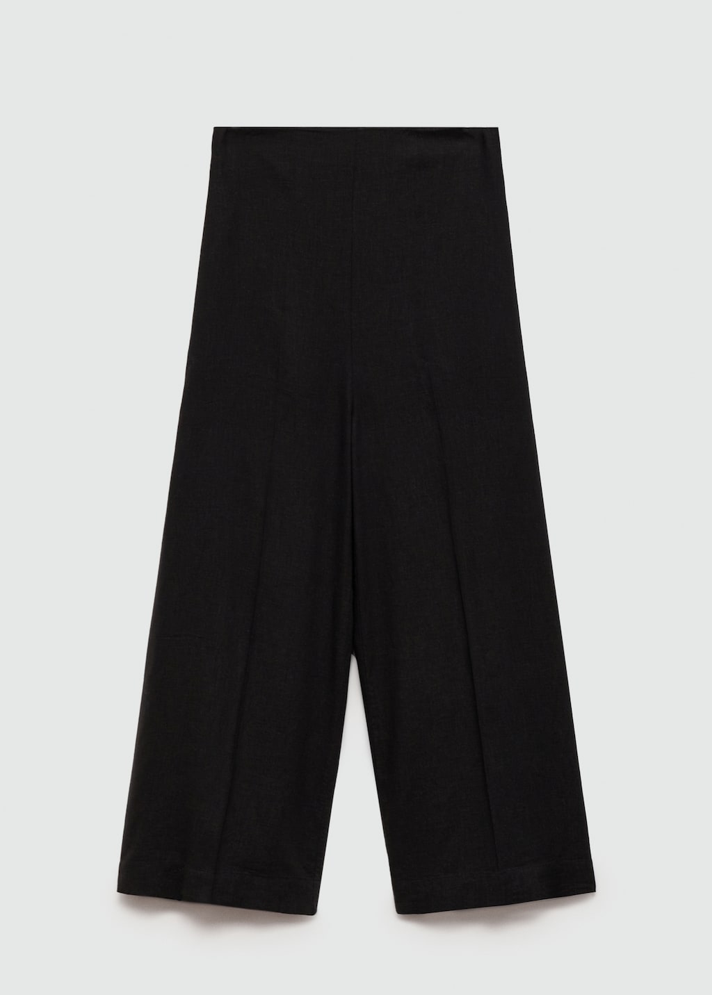 Mango Wideleg-Leinenhose