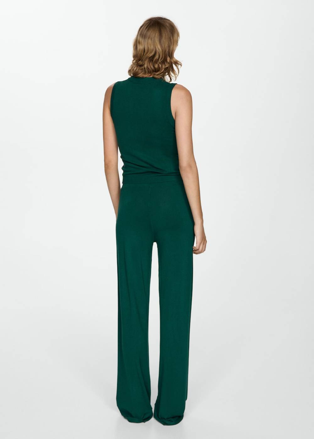 Mango Wideleg-Strickhose