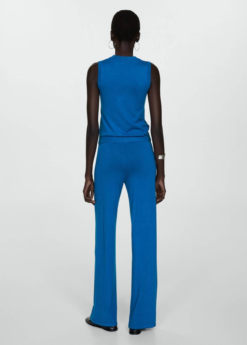 Mango Wideleg-Strickhose