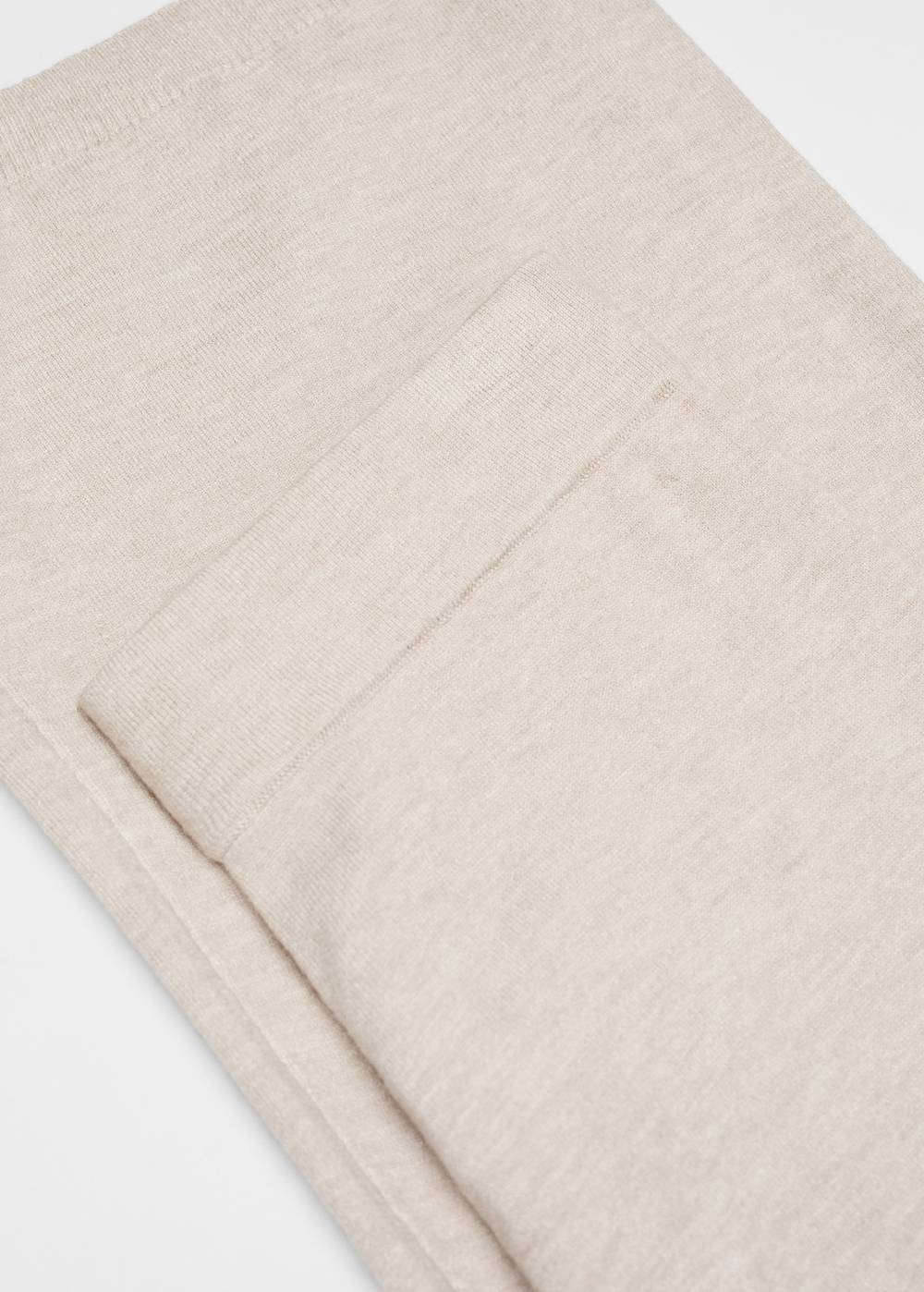 Mango Wideleg-Strickhose