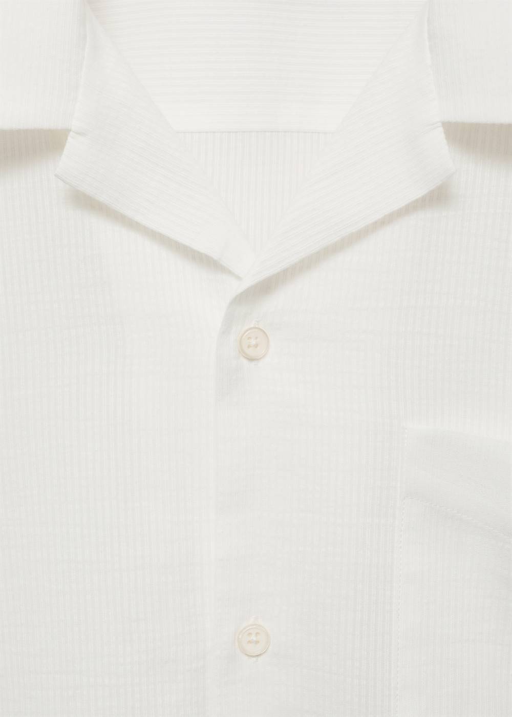 Mango Regular-Fit-Hemd Aus 100 % Seersucker-Baumwolle