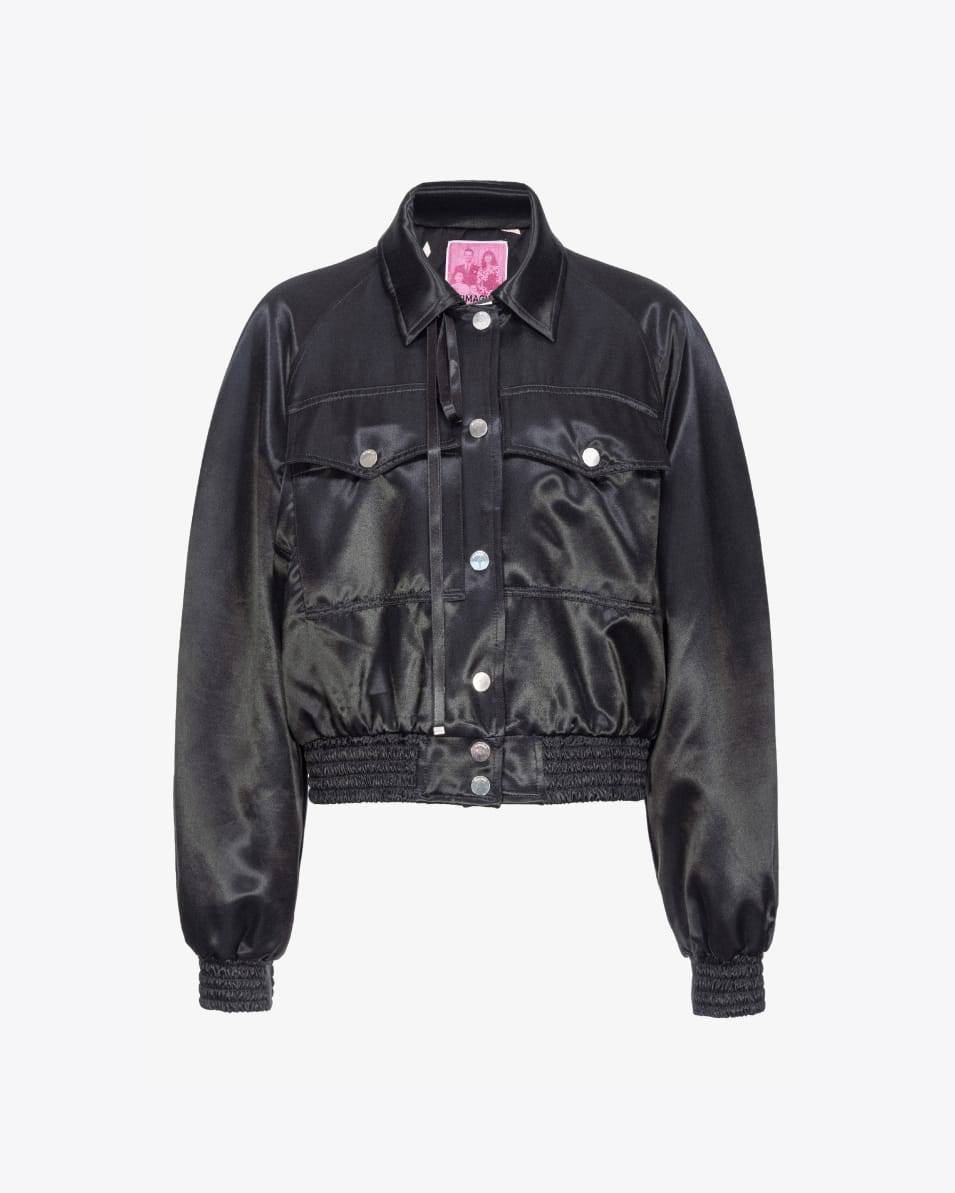 Pinko Bomberjacke aus Satin Reimagine PINKO by Patrick McDowell