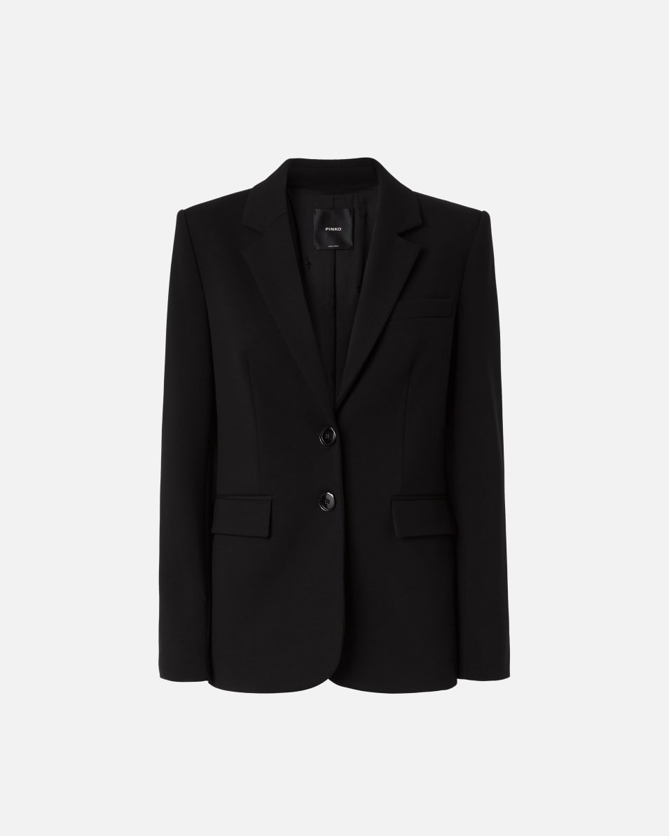 Pinko Einreihiger Blazer mit strukturierten Schultern