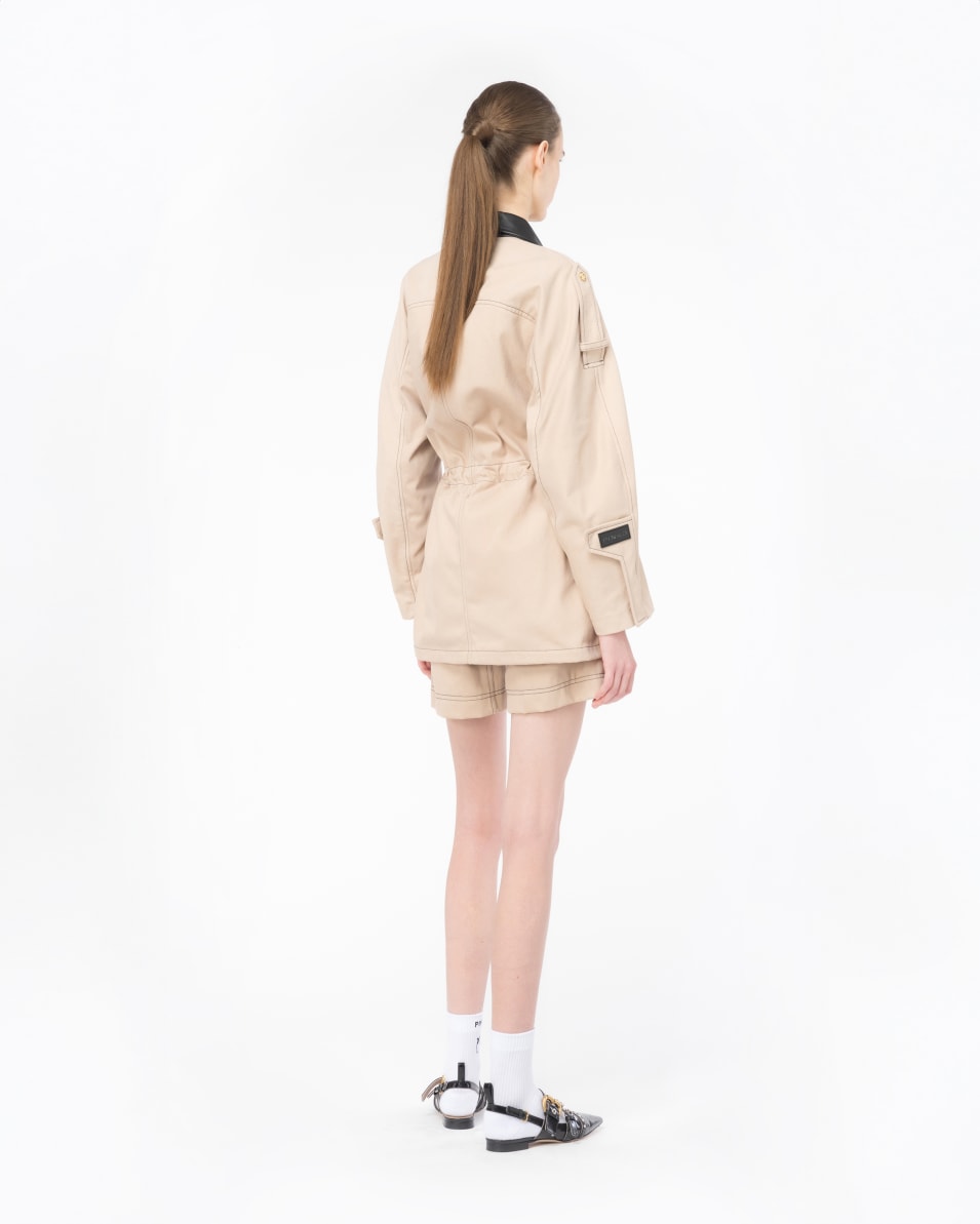 Pinko Gerippter Pullover Logo Love Birds Durchsichtig