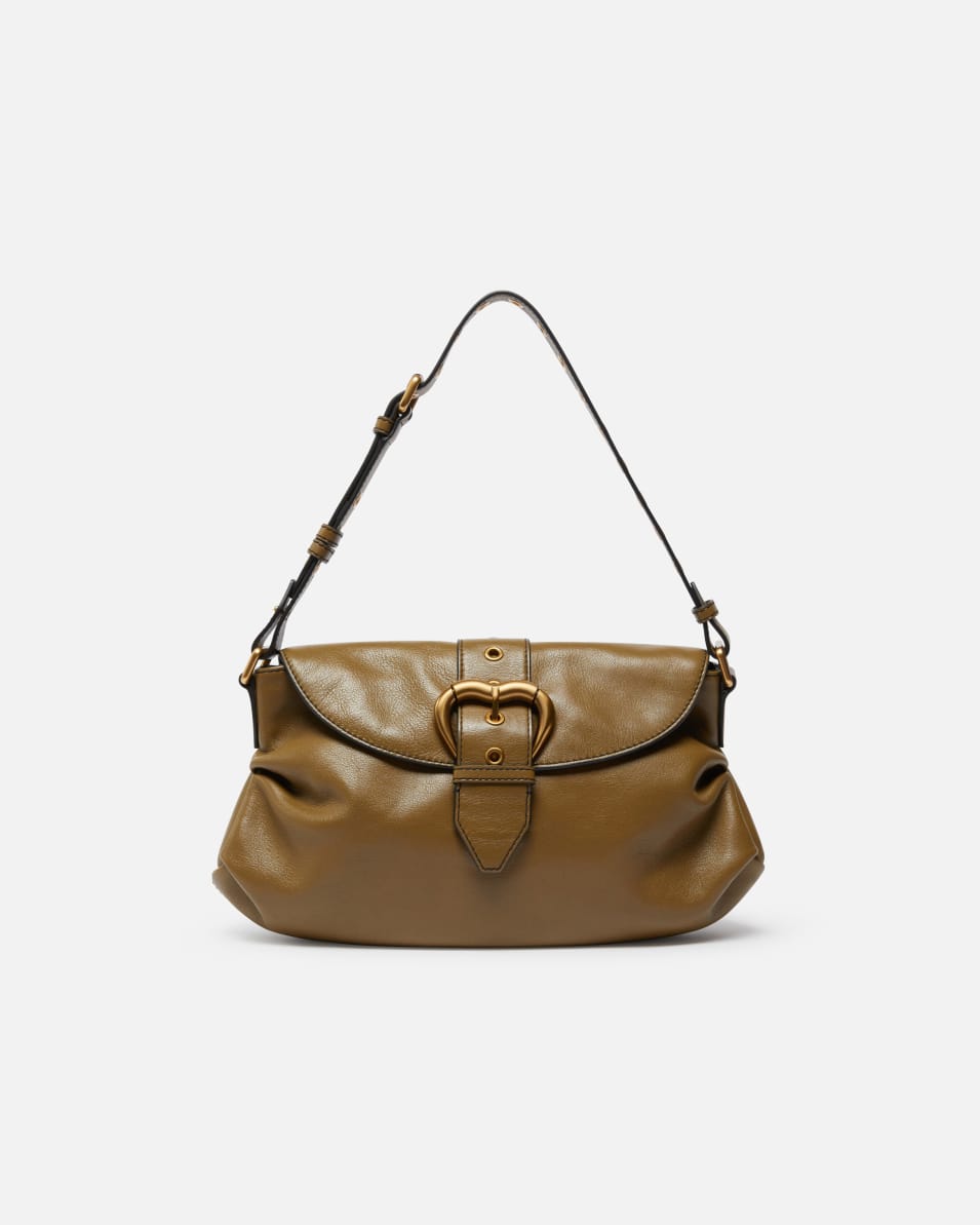 Pinko Jolene Schultertasche mit herzförmiger Schließe