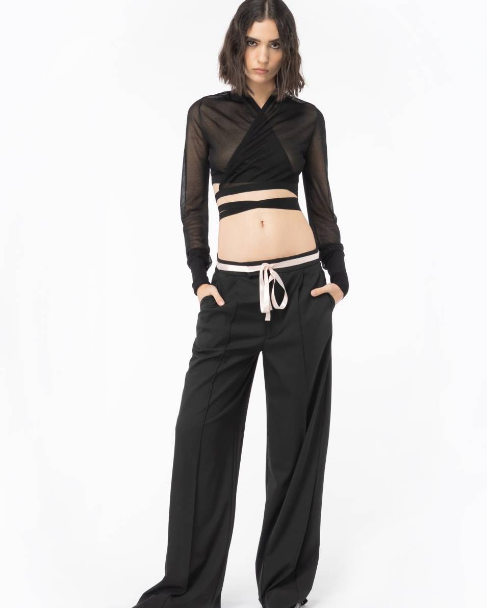 Pinko Kurzer Cardigan In Schleieroptik Reimagine PINKO By Patrick McDowell