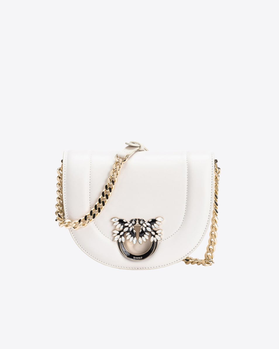Pinko Mini Love Bag Click Round mit Schmuckschließe PINKO Galleria