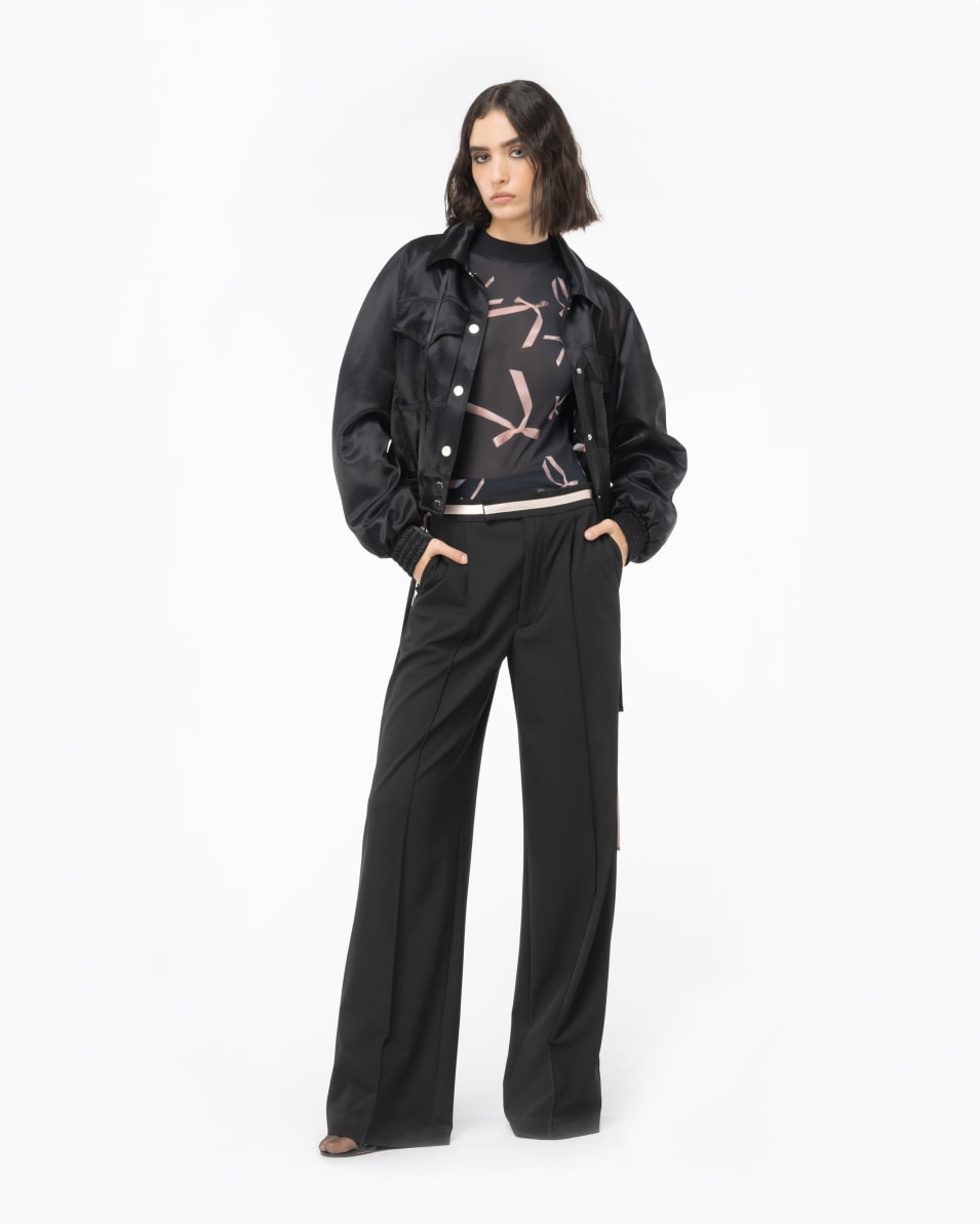 Pinko Oberteil Mit Schleifchen-Print Reimagine PINKO By Patrick McDowell