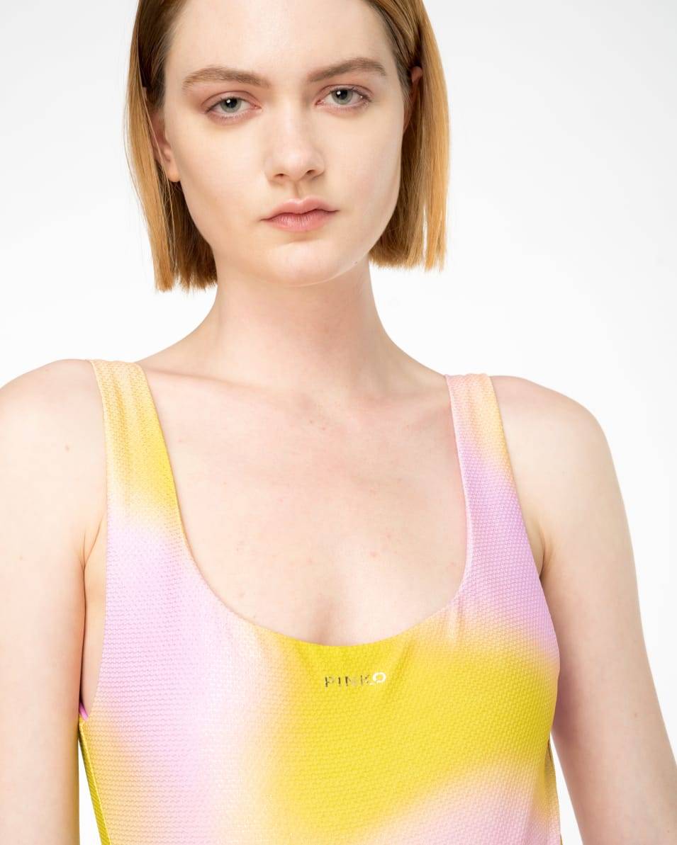 Pinko Badeanzug Mit Farbverlauf