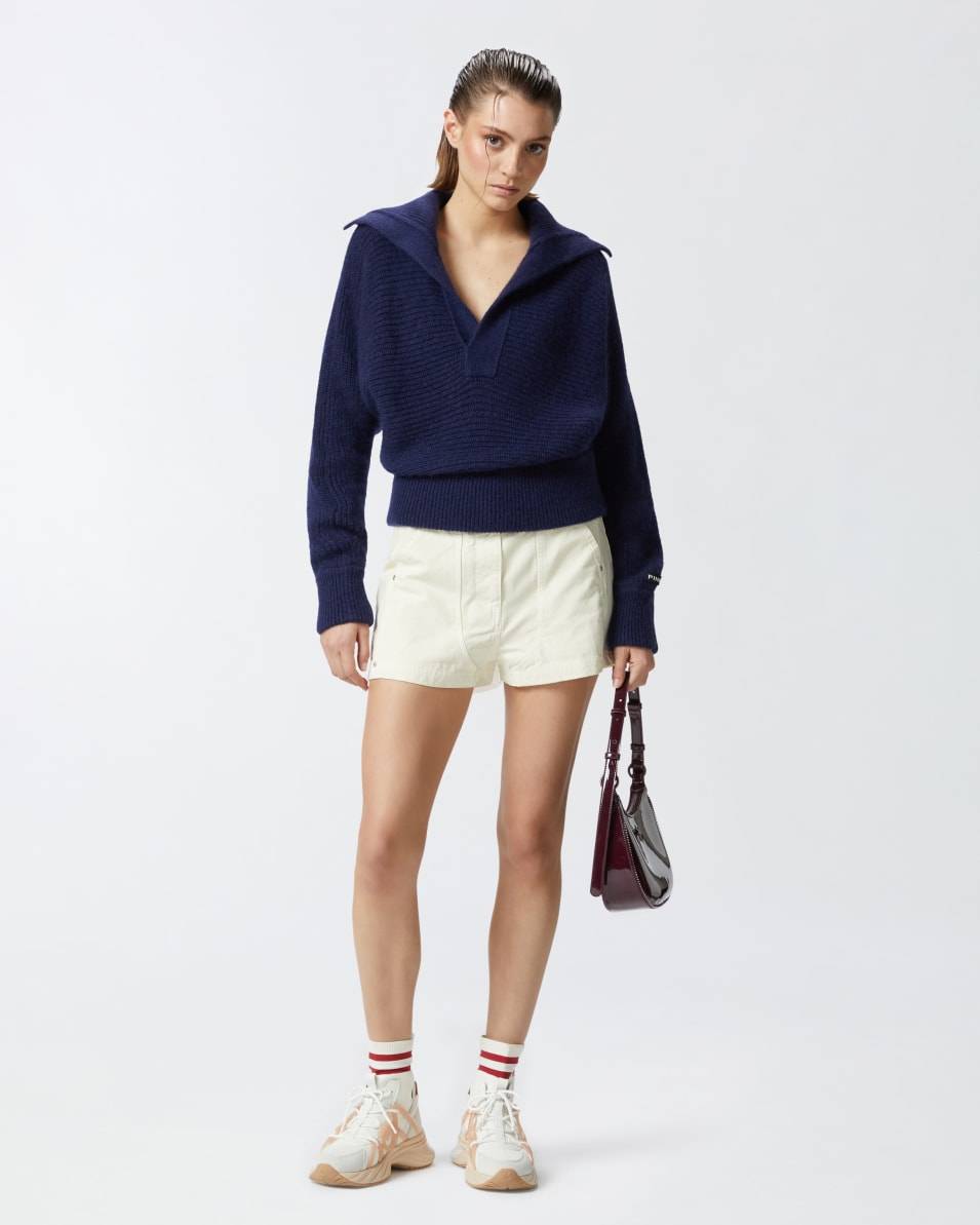 Pinko Baumwollshorts Mit Taschen