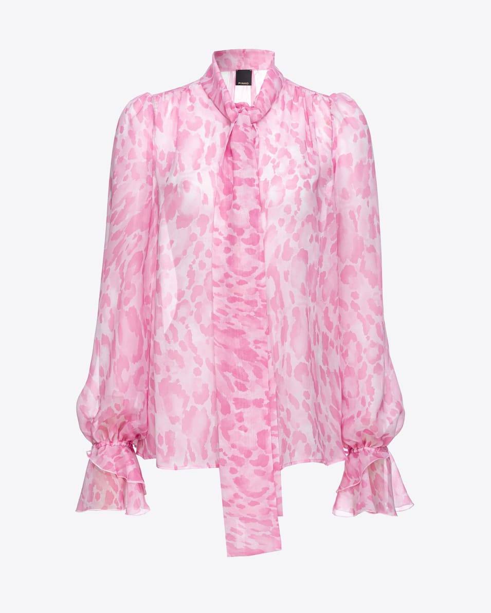 Pinko Bedruckte Chiffonbluse