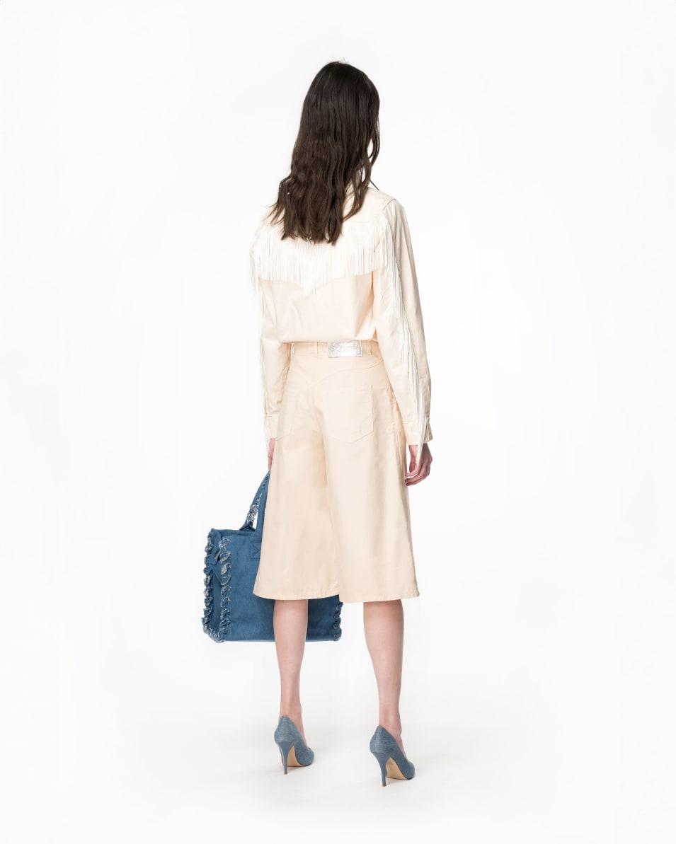 Pinko Bermudas Aus Gabardine