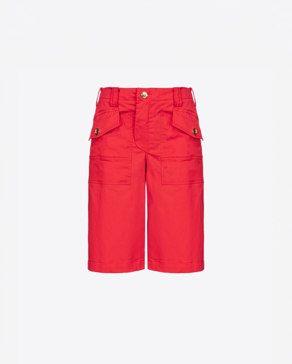 Pinko Bermudashorts aus technischem Satin