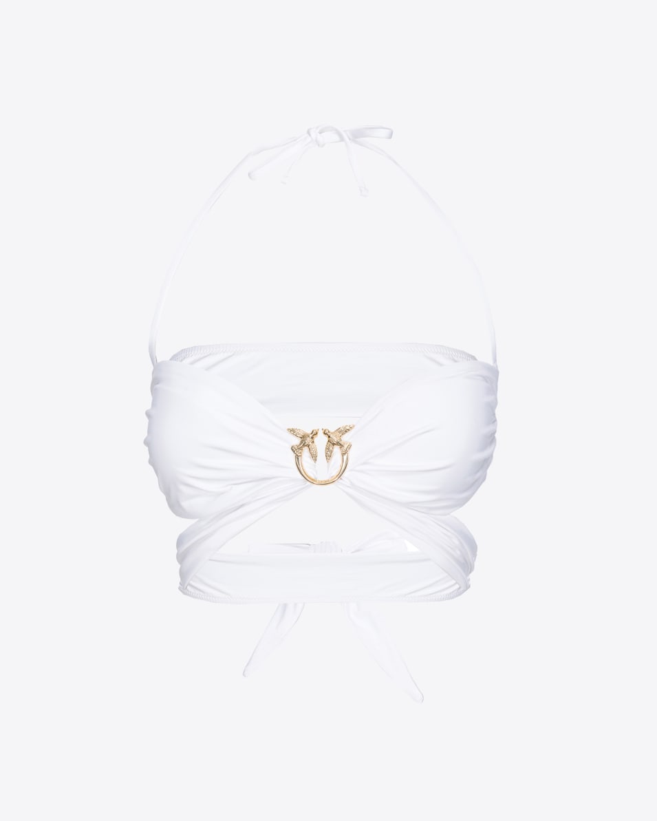 Pinko Bikinitop Schnalle Love Birds