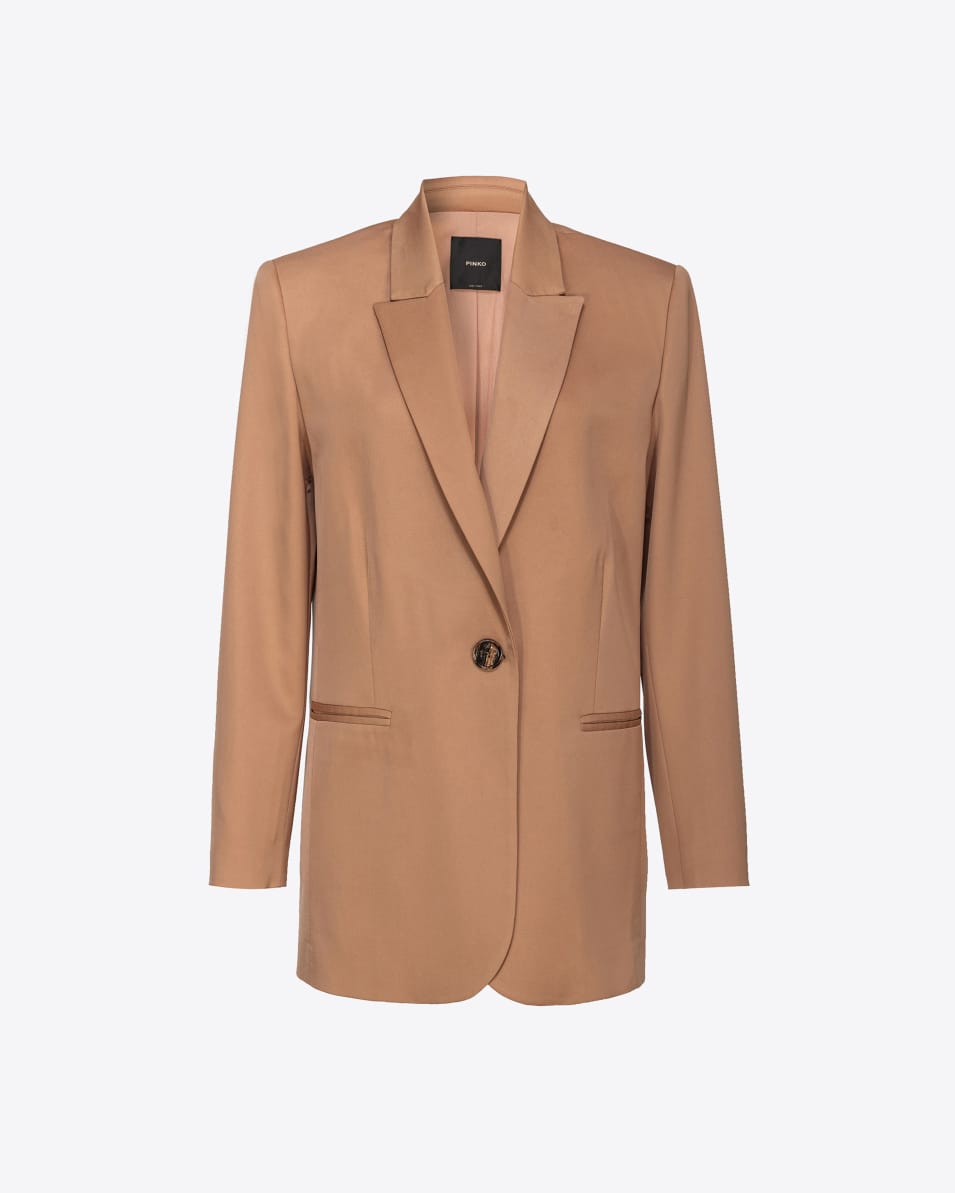 Pinko Blazer aus mattem Satin