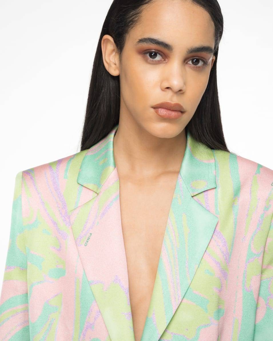 Pinko Blazer Splash-Print