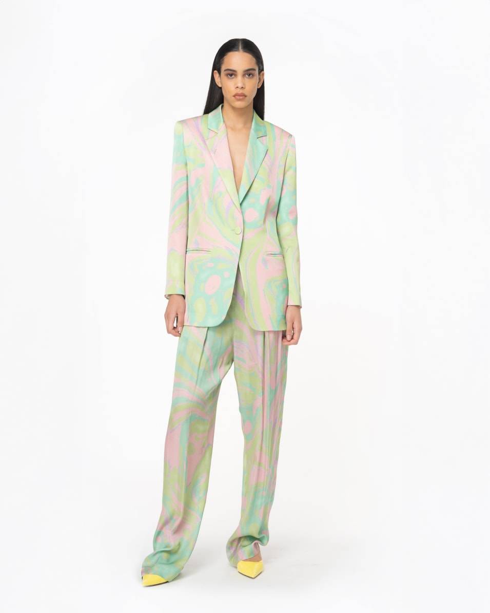 Pinko Blazer Splash-Print