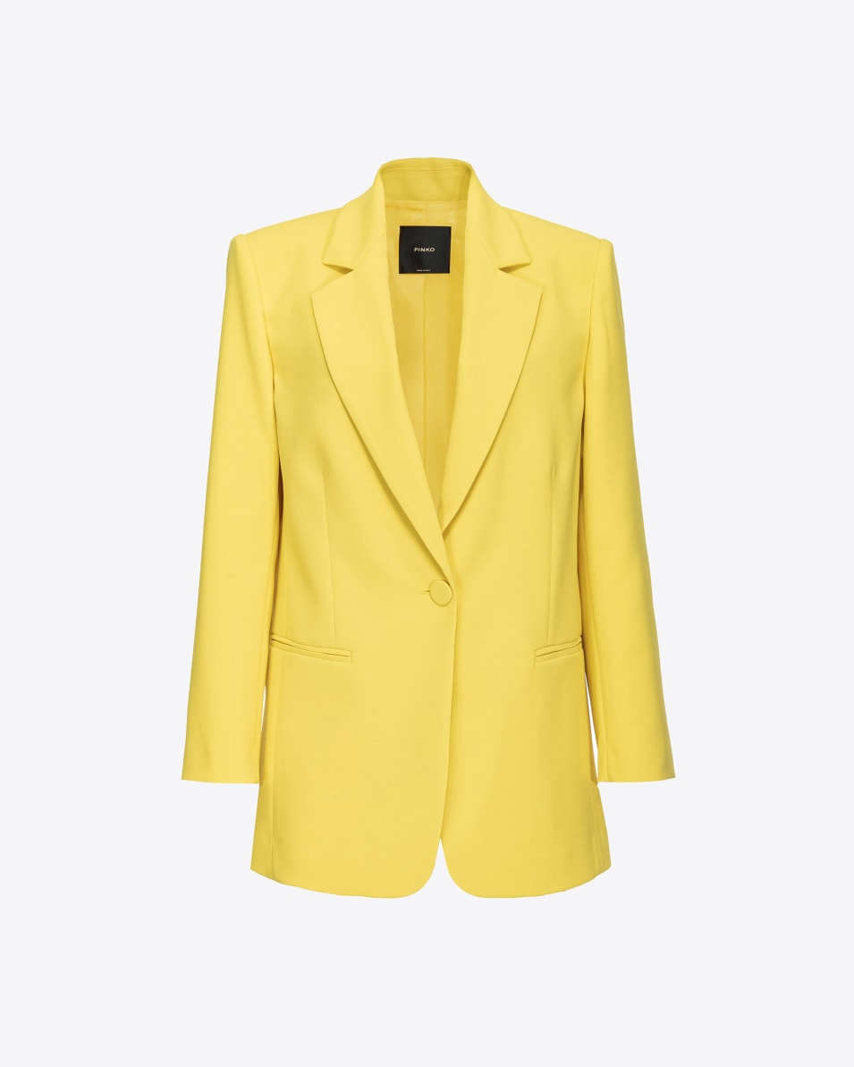 Pinko Blazer Stretch-Crêpe unifarben