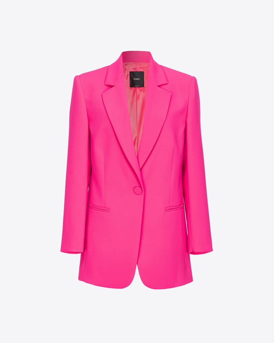 Pinko Blazer Stretch-Crêpe unifarben