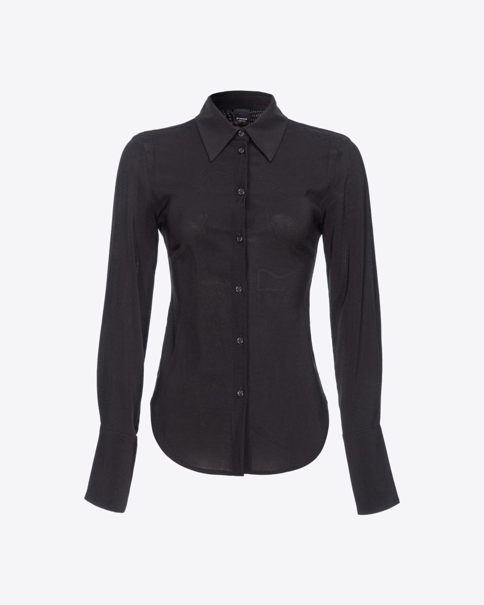 Pinko Bluse aus elastischem Georgette