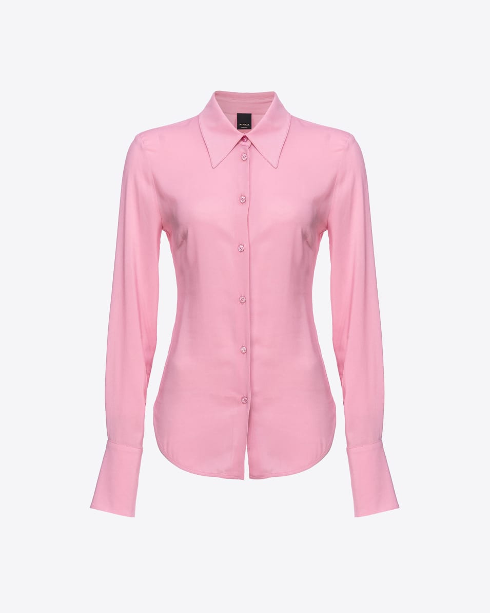 Pinko Bluse aus elastischem Georgette