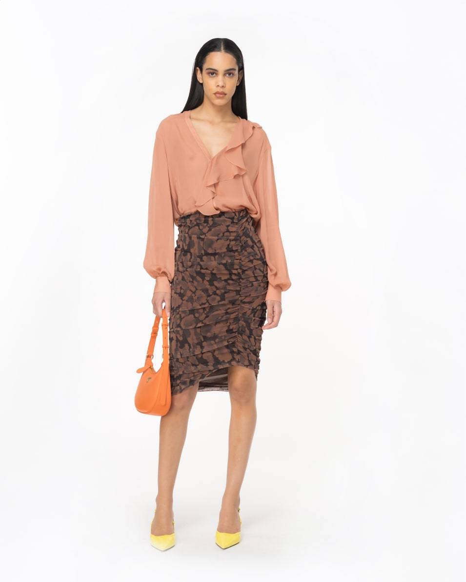 Pinko Bluse Mit Volant