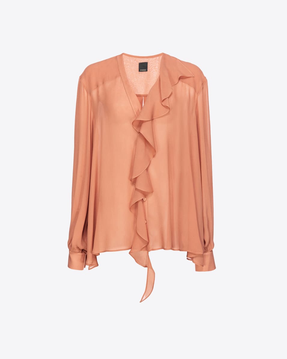 Pinko Bluse mit Volant