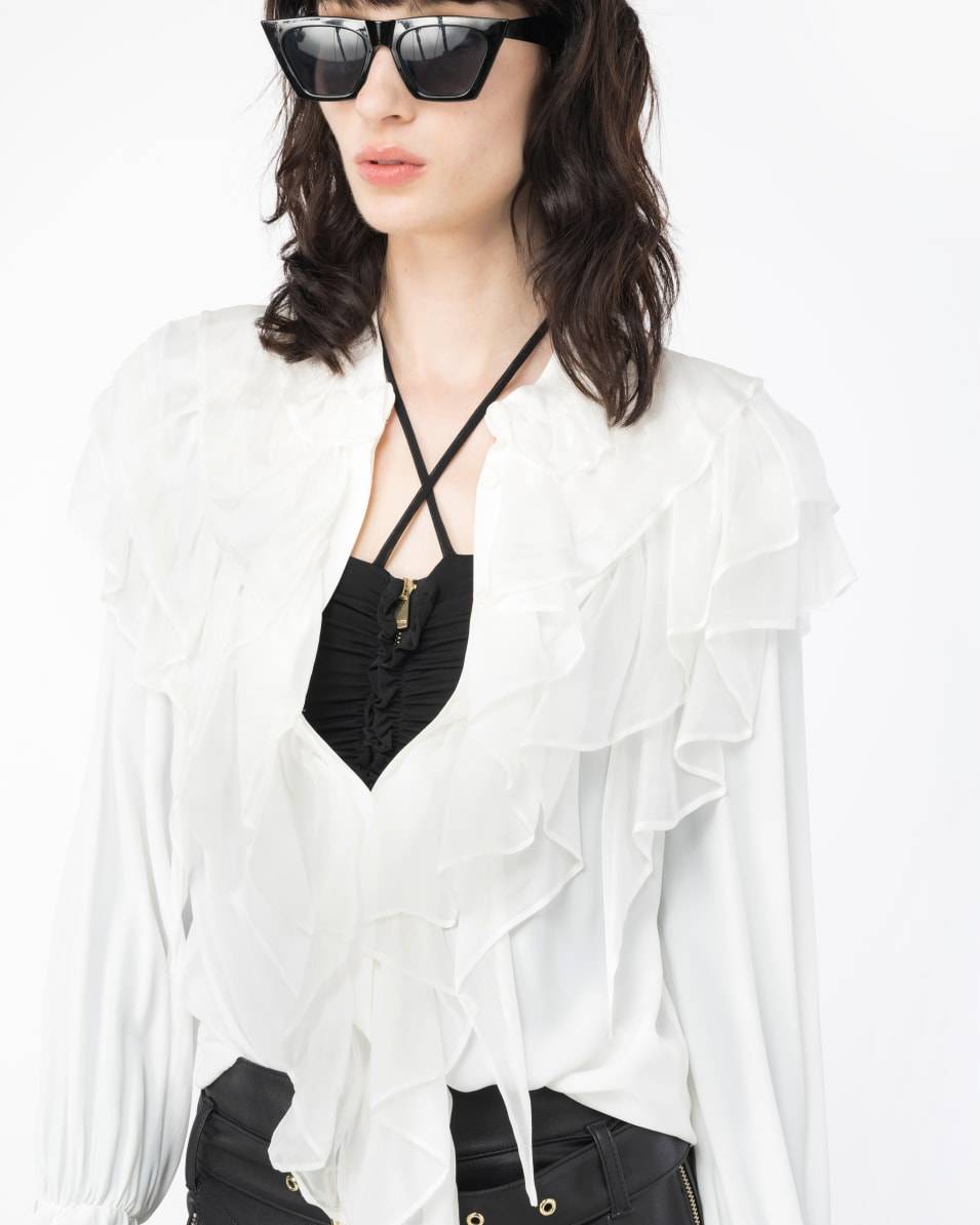 Pinko Bluse Mit Volants