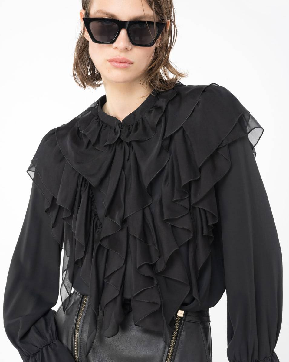 Pinko Bluse Mit Volants