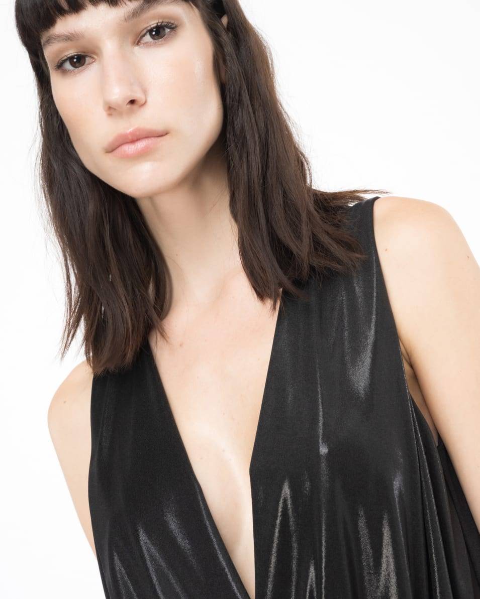 Pinko Body Aus Beschichtetem Jersey