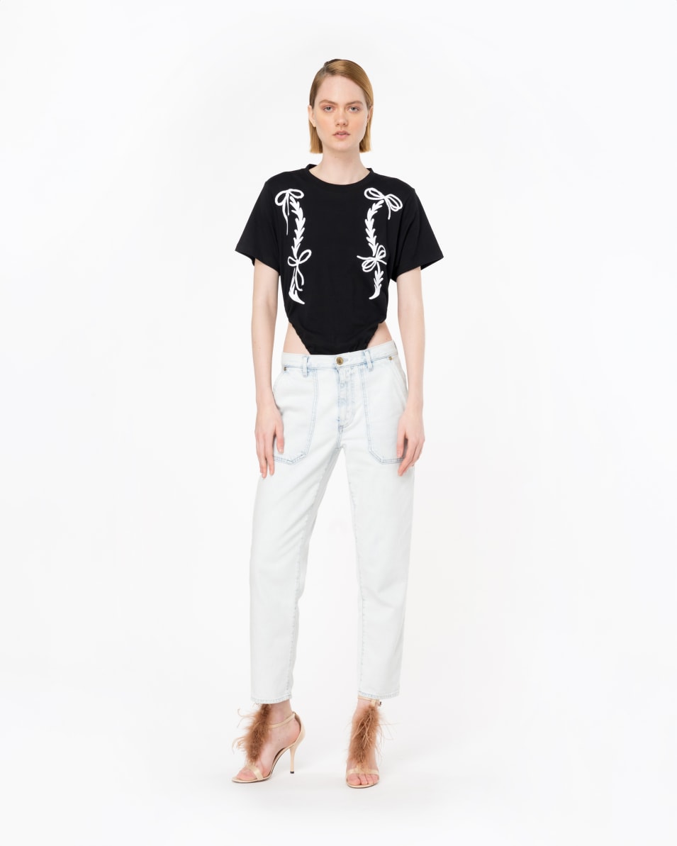 Pinko Body Mit Hohem Beinausschnitt Rodeo-Print