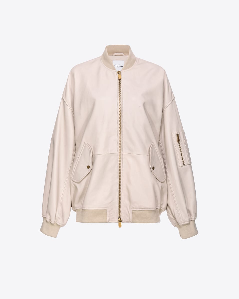 Pinko Bomberjacke aus Nappaleder