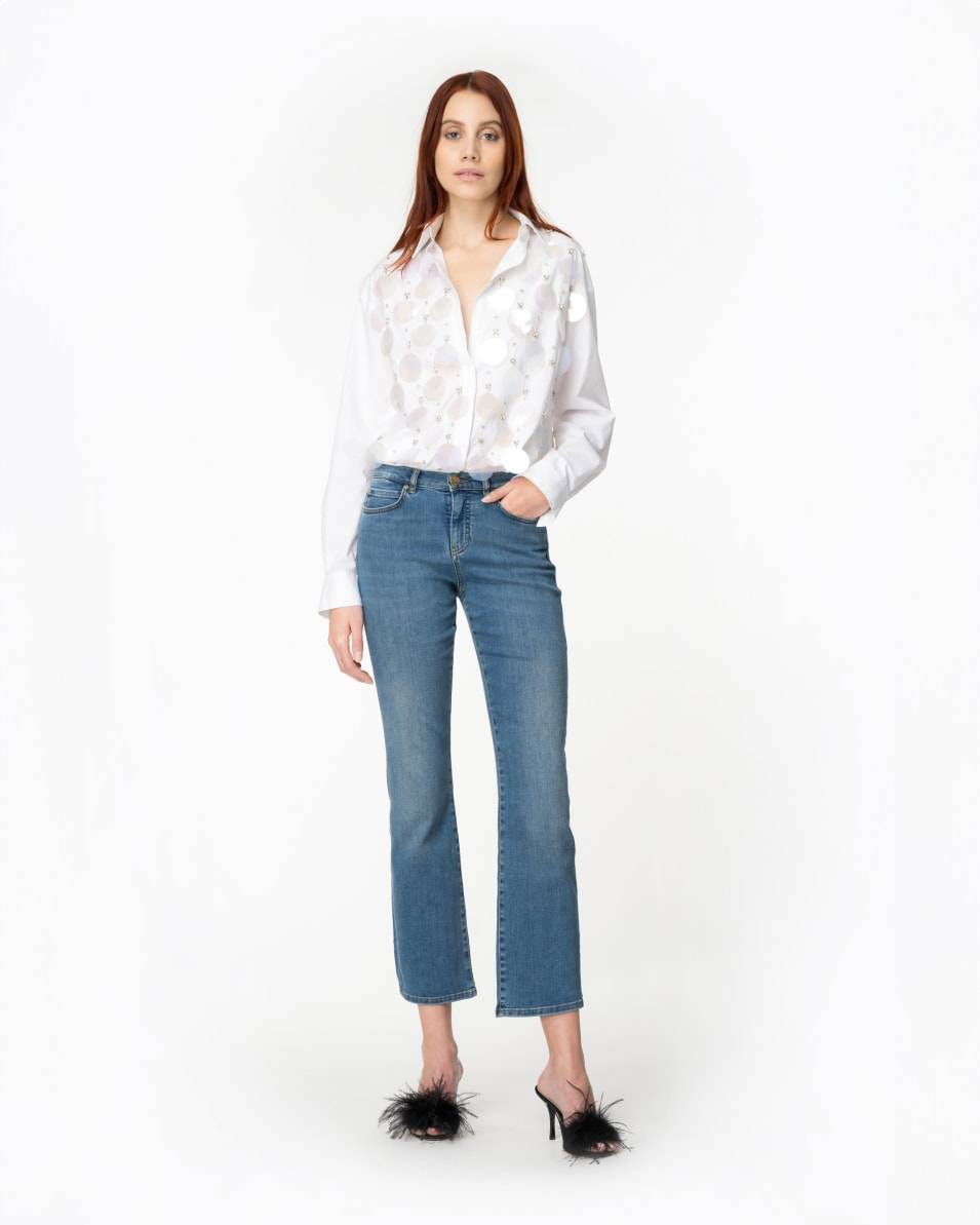 Pinko Bootcut-Jeans Stretchdenim Boom