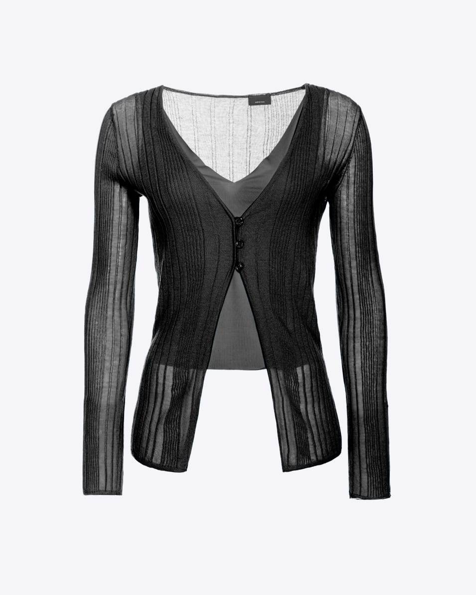 Pinko Cardigan Aus Leichtem Strick