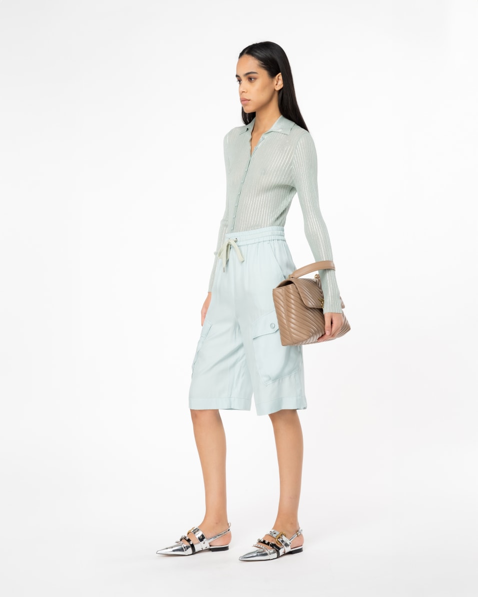 Pinko Cargo-Bermudas Aus Twill