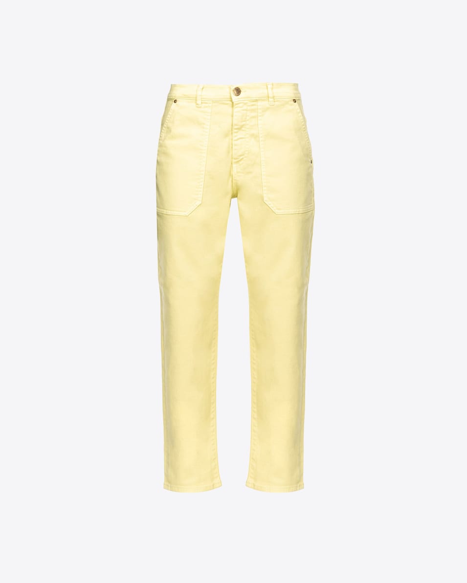 Pinko Chinojeans aus Baumwollbull