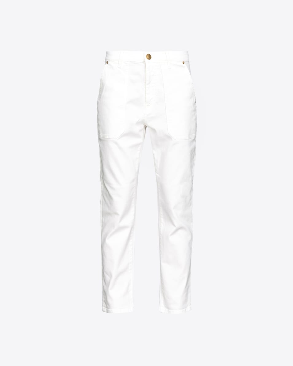 Pinko Chinojeans aus Baumwollbull