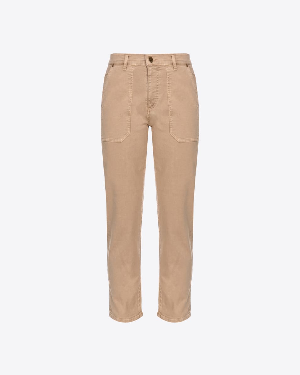 Pinko Chinojeans aus Baumwollbull