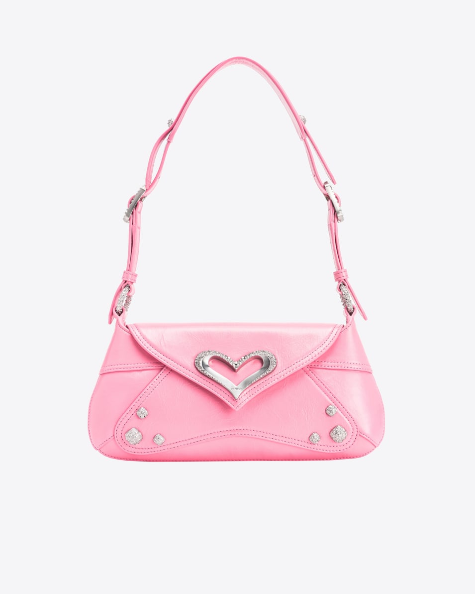 Pinko Classic 520 Bag Knautschlack Vintage