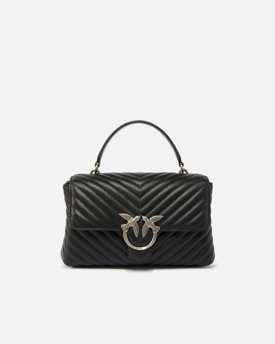 Pinko Classic Lady Love Bag Puff Fischgrat