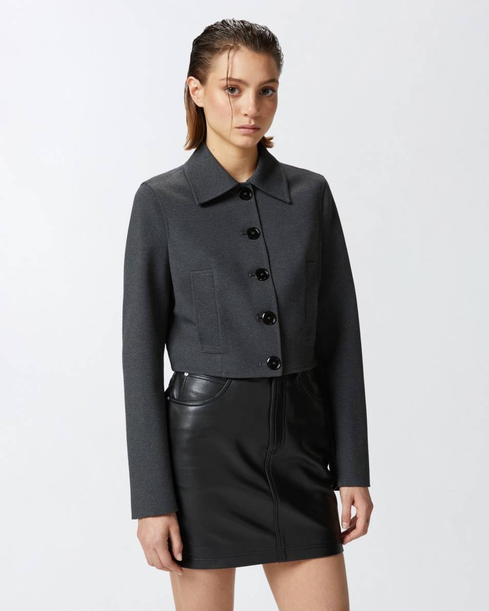 Pinko Einreihige Kurzjacke Punto-di-Roma