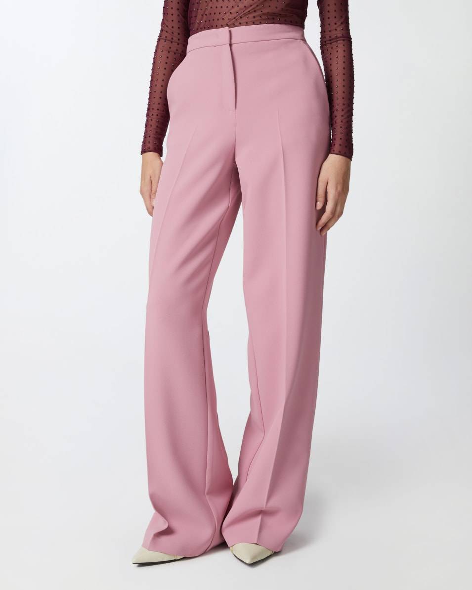 Pinko Elegante Palazzo-Hose Aus Crêpe