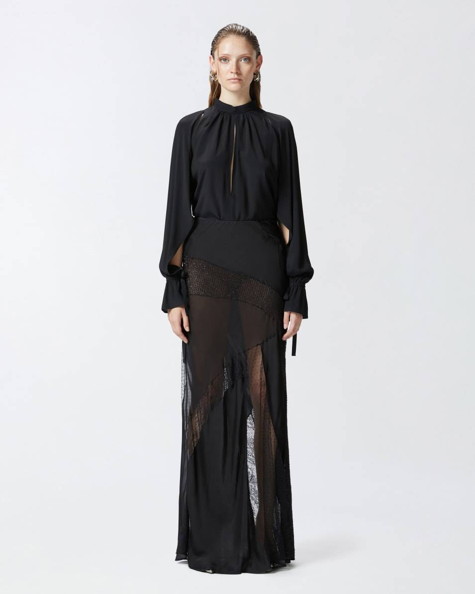 Pinko Eleganter Patchwork-Rock