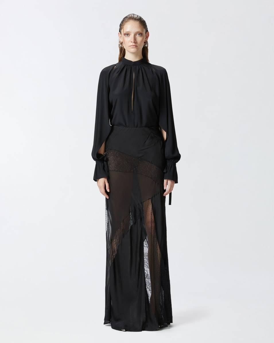 Pinko Eleganter Patchwork-Rock