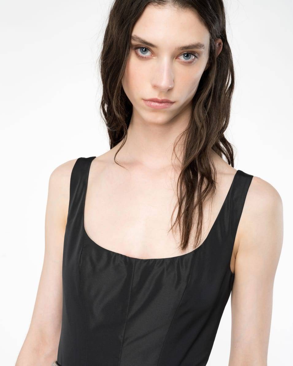 Pinko Elegantes Taftkleid