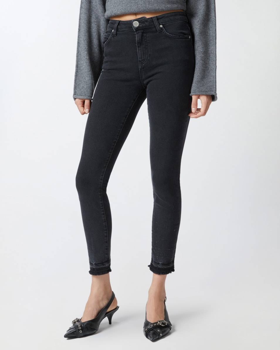 Pinko Enge Skinny-Jeans Aus Schwarzem Denim