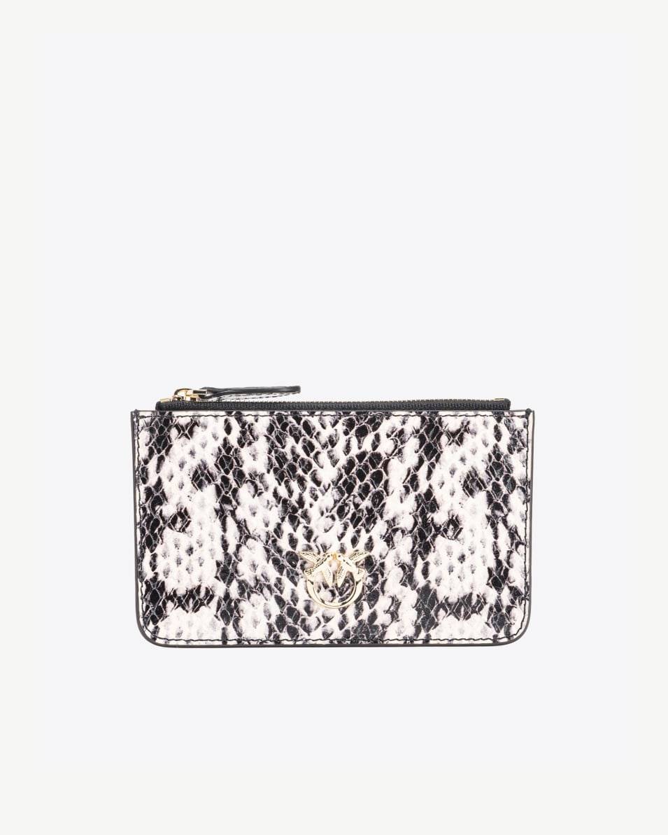 Pinko Flache Pouch-Tasche Reptil PINKO Galleria