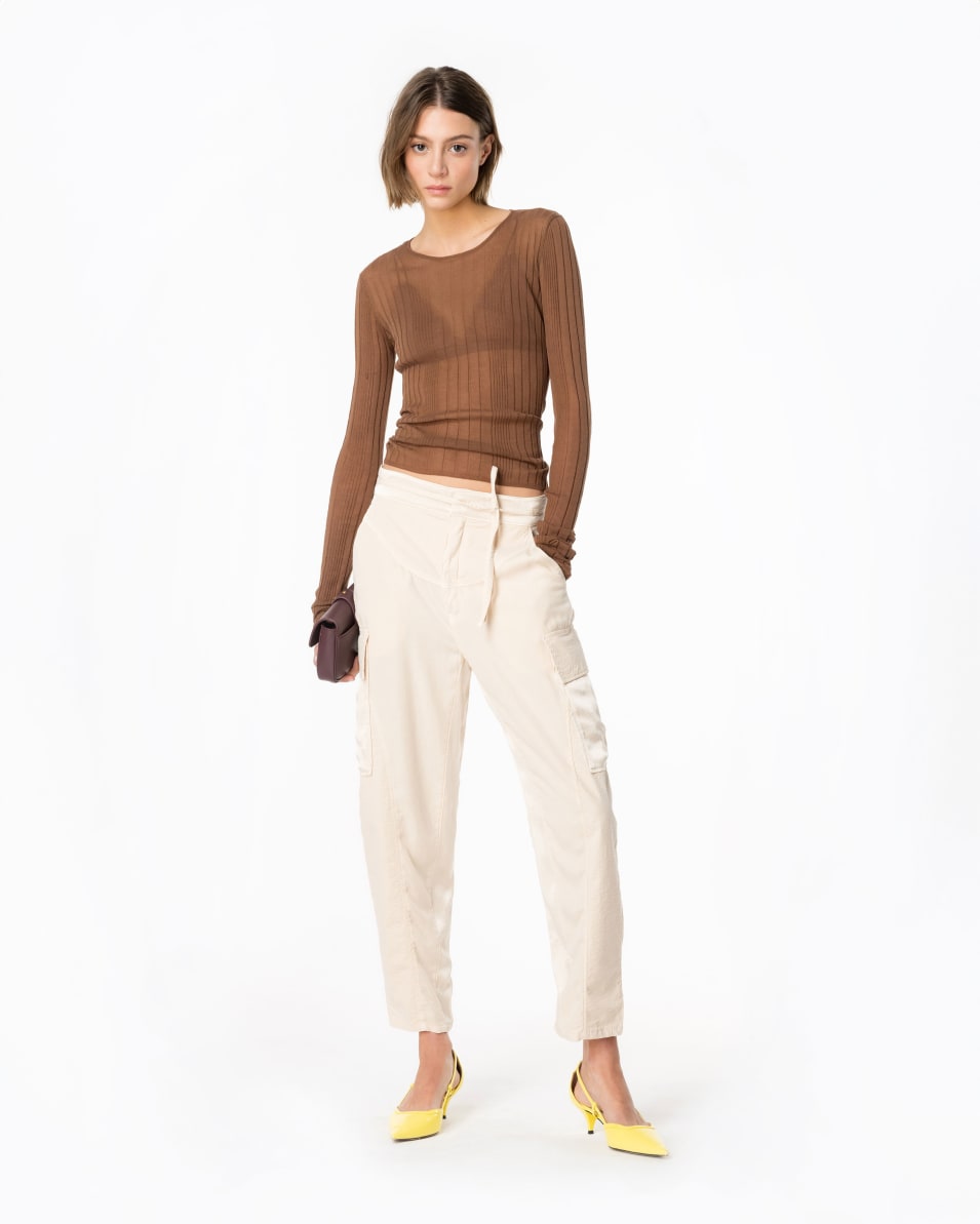 Pinko Fließende Cargohose